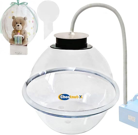 Balloon Stuffing Machine Stuffer a classy way to wrap your balloon wrap your balloon gifts Balloon Stuffer Party Stuffing Tools Kit, White, 15x15x11in