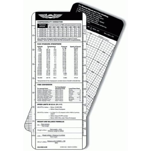E6-B High Speed Slide for the ASA Calculator E6B