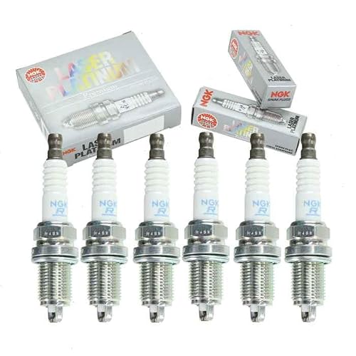 6 pc NGK Laser Platinum Spark Plugs compatible with Toyota 4Runner 3.4L V6 1996-2002
