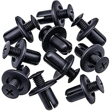 Rexka 20pcs 8mm Hole Fender Liner Bumper Cover Engine Splash Shield Retainer Clip Fastener Compatible with Hyundai Kia 86590-28000