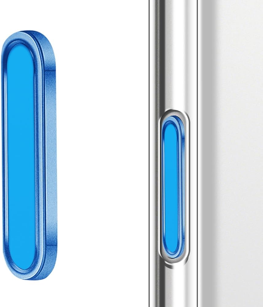 Meisei Camera Control Button Protective Cover for iPhone 17/17Pro/17ProMax/16/16Plus/16Pro/16ProMax, Capture Button Sticker, Anti-Scratch, Button Protection, Alloy, Ultra Thin, Easy to Press