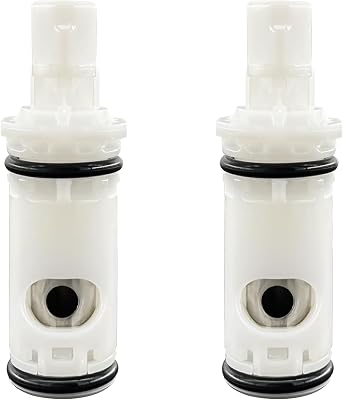 1224 1224B Faucet Cartridge Replacement Compatible with Moen Two Handle Faucets Replacement Kit For Most Double Handle Moen Faucets and TubShowers Repair Kit,2 Pack