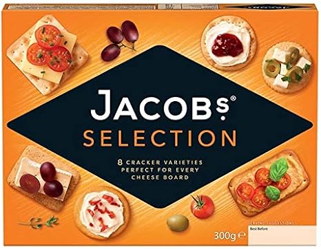 Jacob's Jacob's Cracker Biscuit for Cheese 300g - Jacob's Crackers Biscuit For Cheese 300g Parallel Import
