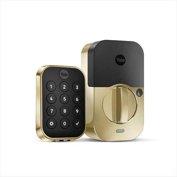 Yale Assure Lock 2 Touch Fingerprint Deadbolt w/Bluetooth, Lifetime Brass