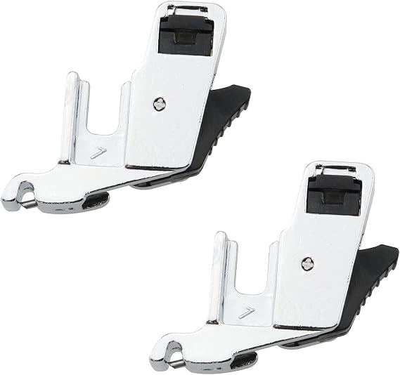 2Pcs Snap On Low Shank Adapter Presser Foot Holder for Sewing Machines