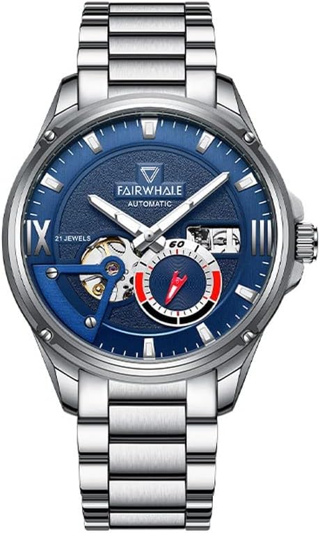 Wristwatches Men Watches Women Orient Wristwatches Cheap Seiko Watches Men Luxury Automatic Movement Watch Men Mechanical Waterproof Stainless Steel Moon Phase Watches Luminous Hand