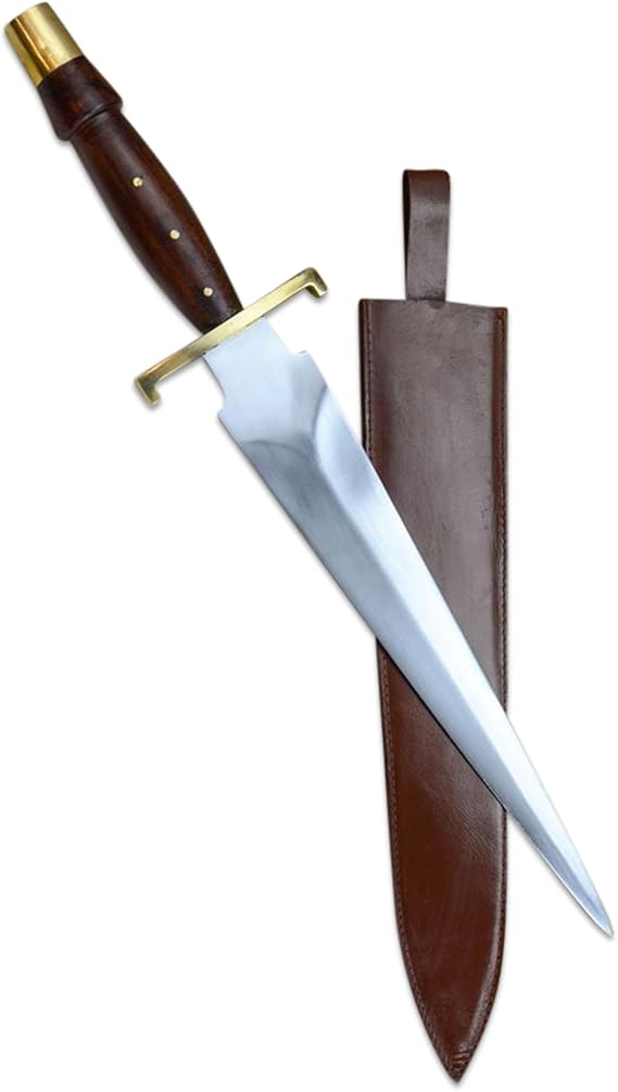Arkansas Toothpick - Brass Guard & Pommel Standard Grade