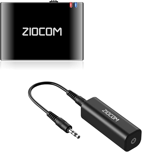 Bluetooth 30 Pin Receiver Adapter for 30 Pin Dock Speakers & Ground Loop Noise Isolator for Car Audio/Home Stereo