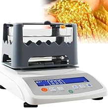 Digital Electronic Gold Purity Tester Machine,Gold Testing Kit,Precious Metal Authenticity Tester,Precious Metal Densimeter Density, for Industrial Lab Equipment,600/0.01g