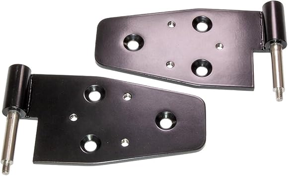 Kentrol 50719 03-06 fits WranglerTM TJ Door Hinge Set of 4 Pieces Black