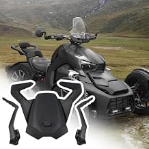 A & UTV PRO Passenger Seat with Foot Pegs for Can-Am Ryker All Model, Rear Passenger Seat for Ryker Accessories, Replace OEM#219400842(Max Mount 219400800 Required)