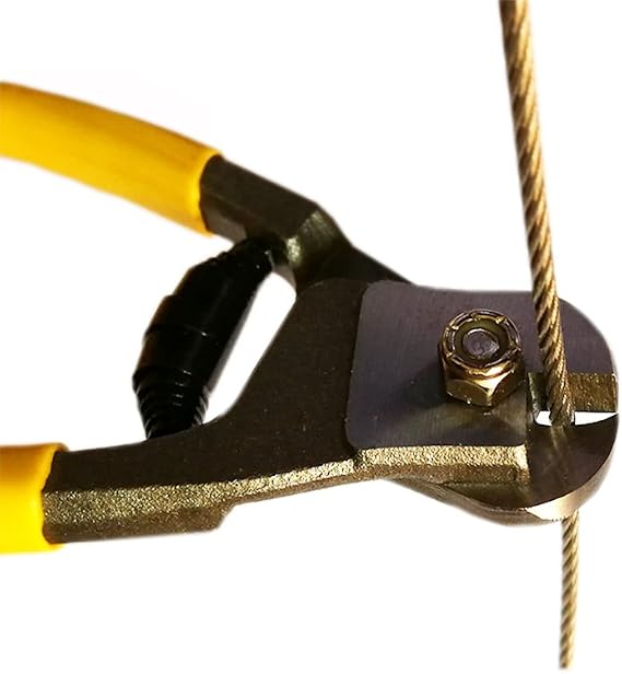 Heavy Duty Wire Cutters Steel Cable Cutter Wire Rope Cutter Aircraft Bicycle Cable Cutter,Up To 5/32"