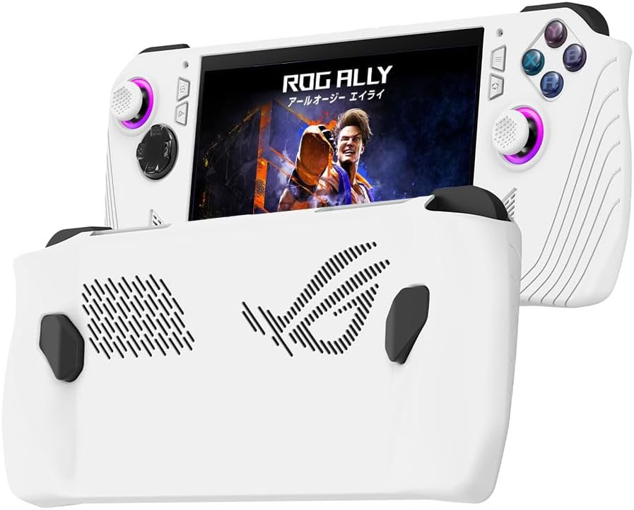 YCJDP For ASUS ROG Ally X/ROG Ally 2023 Case, Waterproof, Dustproof, Lightweight, Chargeable While Dresing, Shockproof, Odorless, Soft, For ASUS ROG Ally X RC72LA-Z1E24G1T / ROG Ally 2023 RC71L
