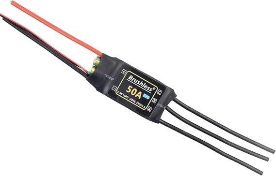 HV 50A Brushless BHLeli ESC 2-6S LiPo Battery UBEC 3A/5V Output RC FPV Racing Quad Helicopter Aircraft Fixed Wing Multi-axis Drone Quadcopter Airplane