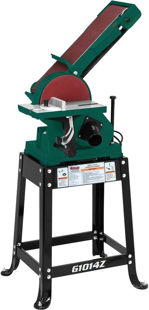 Grizzly Industrial G1014Z - 6" x 48" Belt/9" Disc Z Series Combo Sander