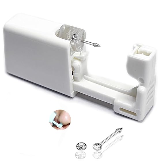 AMrong MAGIC Self Nose & Ear Piercing Gun Kit - Safety Tool