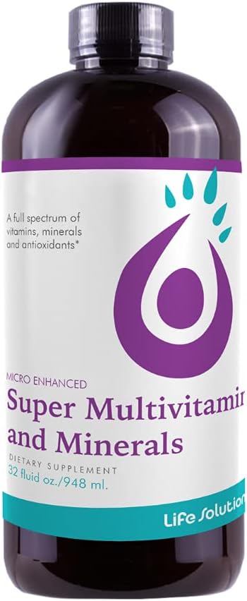 Life Solutions Super Multivitamins and Minerals, High Potency, 32 oz