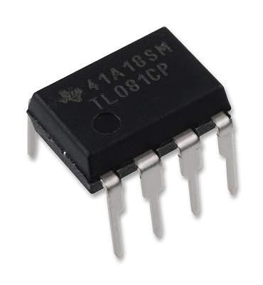 TL081CP TL081 High Slew Rate JFET-Input Operational Amplifier Op-Amp IC Breadboard-Friendly DIP-8 Pack of 10