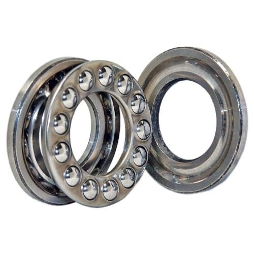 VXB Brand, 51205 Thrust Bearing 25x47x15 Thrust Ball Bearing Bore ID Inner Diameter 25mm x OD Outer 7mm x Width 15mm