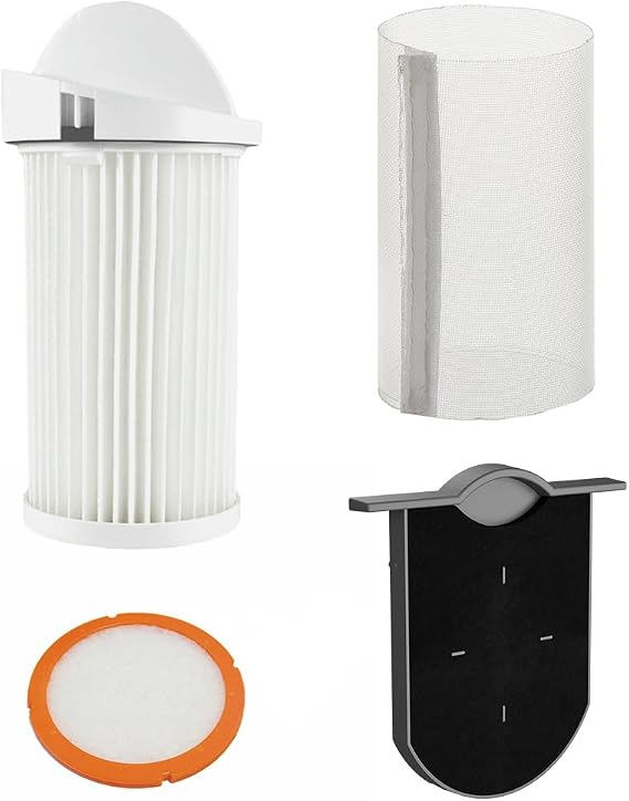 EYE-VAC Pro Vacuum Filter Replacement Bundle, Silver