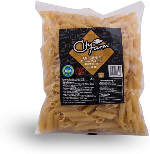CityFarm Organik Kalem Makarna 500 Gr