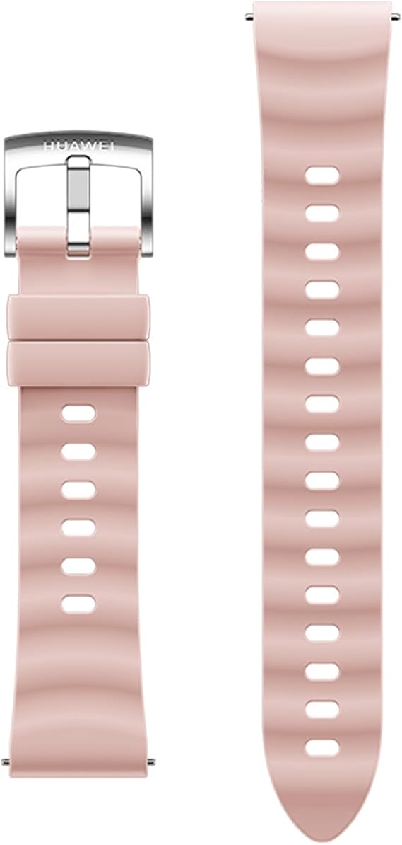 Huawei Watch GT6 EasyFit Pink Fluoroelastomer Strap 18mm Smart Watch Replacement Band
