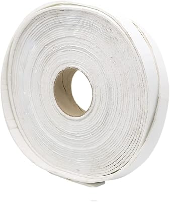 Ceramic Fiber Insulation Strip, High Temperature,for Ceramic Kiln, Forge, Stove, Pizza Oven25mmx5mm Length 12m