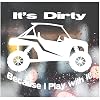 Custom Decal Car for SxS Side X Side UTV RZR for Car, Truck,Funny, Tumbler, Window, Motorcycle, Helmet, Bumper, Decal for Laptop, Phone, Home Decoration / 4 in x 4 in/White