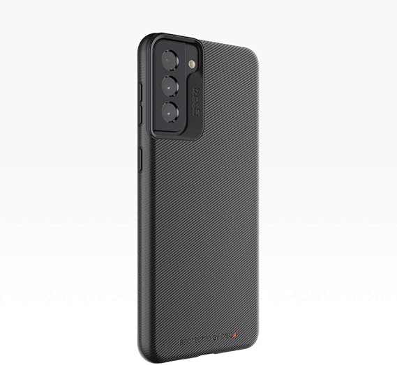 ZAGG Gear4 Copenhagen Case - Flexible, Recyclable case Made with D3O Bio - for Samsung Galaxy S21 5G - Black (702007320)