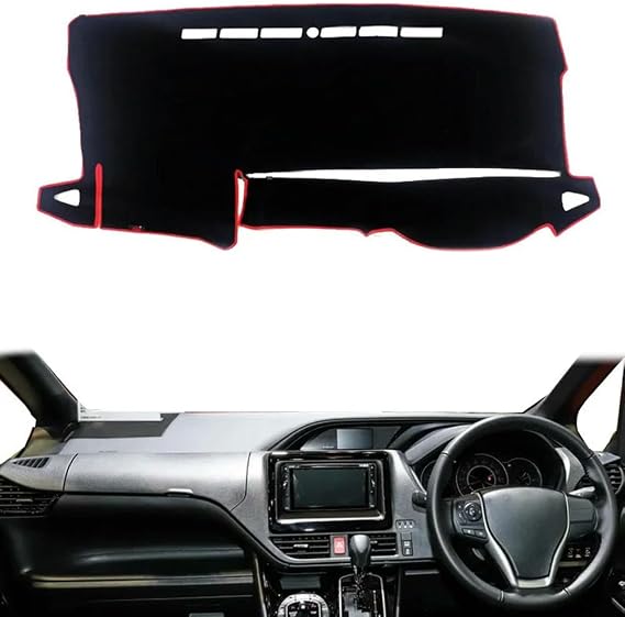 Car Dashboard Cover Sun Shade Avoid Light Mat Pad Dashboard Grip Mat Instrument Panel Carpe for Toyota Noah Voxy 2014 2015 2016 2017 2018 2019