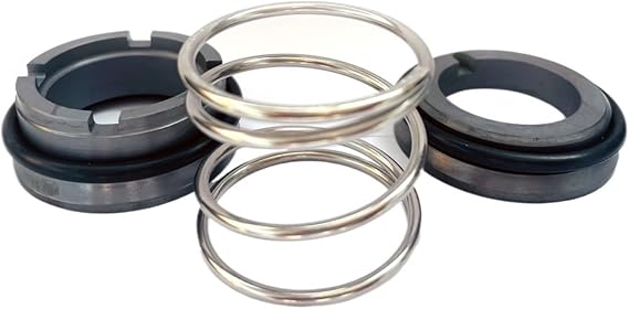 Silicon Carbide Mechanical Seals with Spring for for Food Pump Sanitary Pump Milk Pump Water Pump Mechanical Seal Pump(SIC-SIC-VIT)