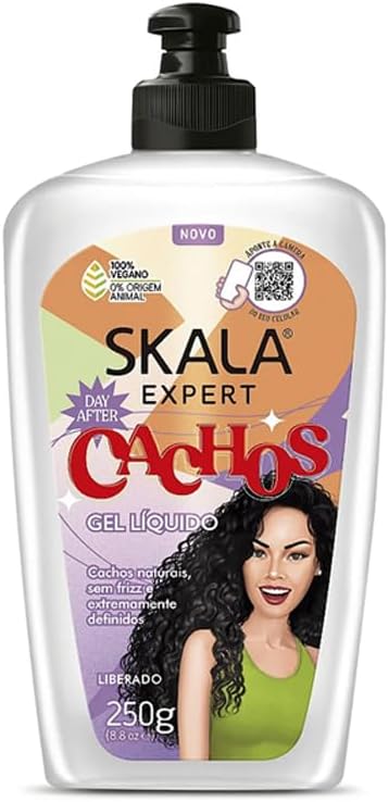SKALA EXPERT Scala Expert Cachos Styling Liquid Gel 250g for Curly Hair Cachos Day After Gel Liquido