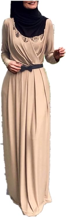 Elegant Muslim Dresses for Women Long Dress Women Abaya Dress Islamic National Robe