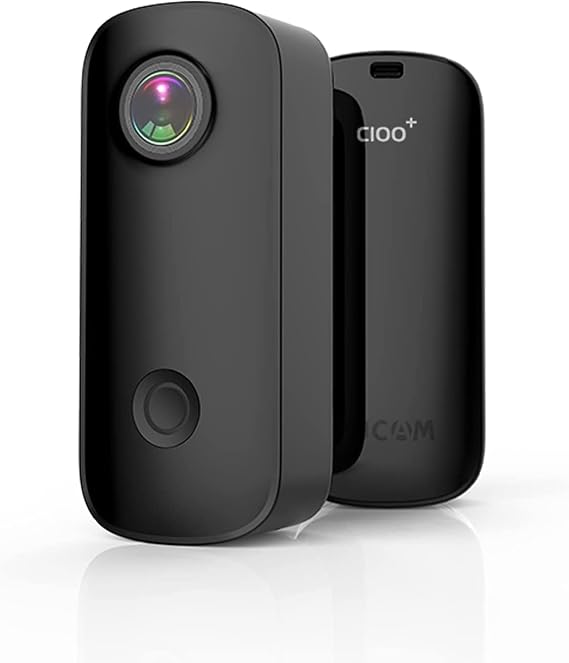 SJCAM C100+ 4K UHD Mini Action Camera 4K 30FPS 15MP Small and Portable 115 o Viewing Angle Diving WiFI Up to 30 Meters with Protective Case 2.4 GHZ Sports Use Black
