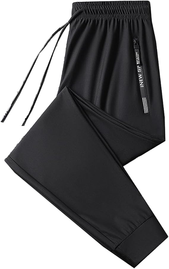 Stretchactive Quick Drying Ultra Stretch Pants for Hiking Camping Slim Fit Athletic Pants with Zipper Pockets