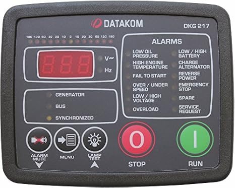 DKG-217 Generator Manual/Remote Start Control Panel with Synchroscope/Controller