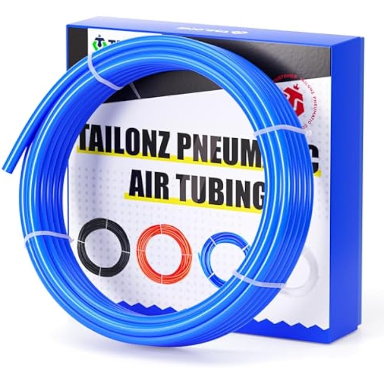 TAILONZ PNEUMATIC 12 Inch OD 5 Meters PU Air Tube Pipe Hose Pu Air Hose for Air Line Tubing or Fluid Transfer Tubing
