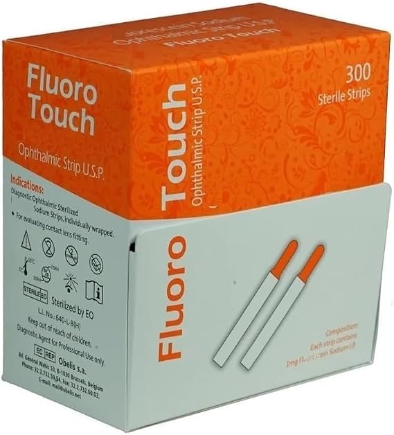 Diagnostic Fluoro Touch Strips - 300 Strips