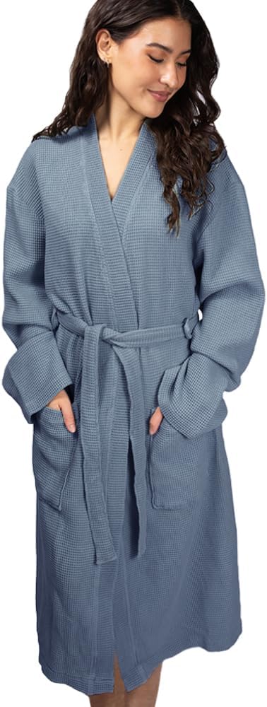 Cariloha Waffle Knit Bath Robe