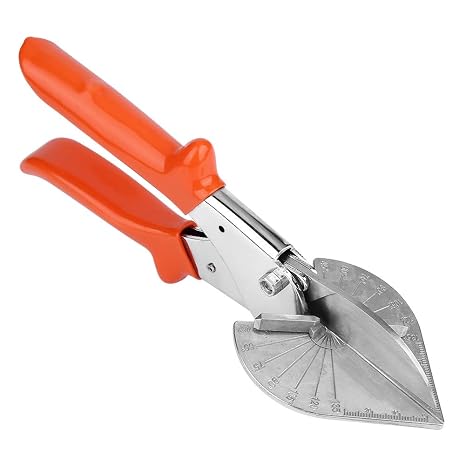 Multi Angle Miter Cutter, Multifunctional Adjustable Angle Scissors Shear Multi Angle Wire Duct Cutter Hand Scissors Multipurpose Tool (Adjustable)