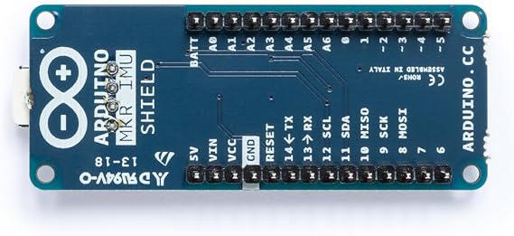 Arduino MKR IMU Shield [ASX00002] - Advanced 9-Axis Absolute Orientation Sensor Based on BNO055 from Bosch for Arduino MKR Family - 3D Acceleration, Gyroscope, and Magnetic Field Measurement