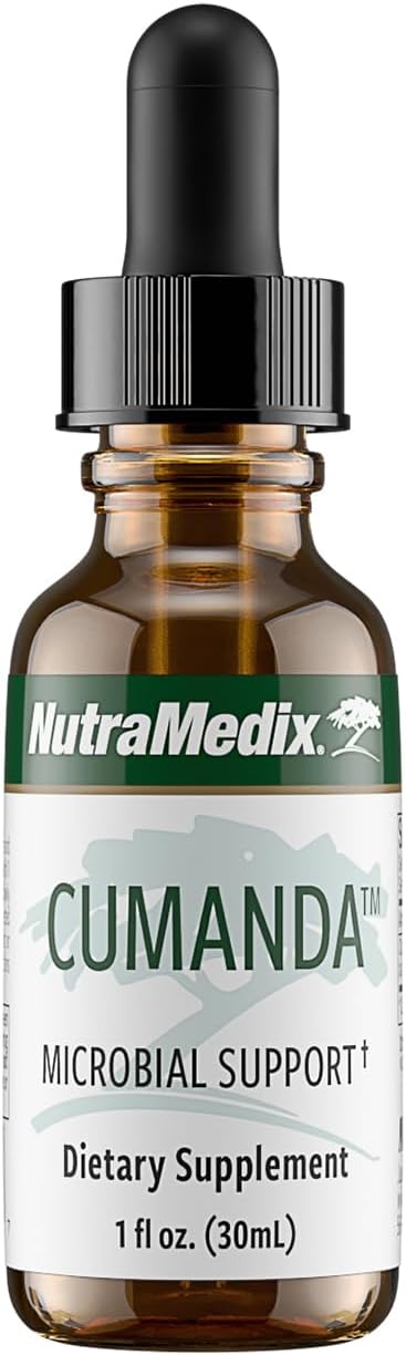 NutraMedix Cumanda Liquid Immune Support Supplement - Herbal Tincture to Promote Microbial, Digestive & Gut Health for Women & Men - Made with Huacapurana Tree Bark Extract (1oz / 30ml)