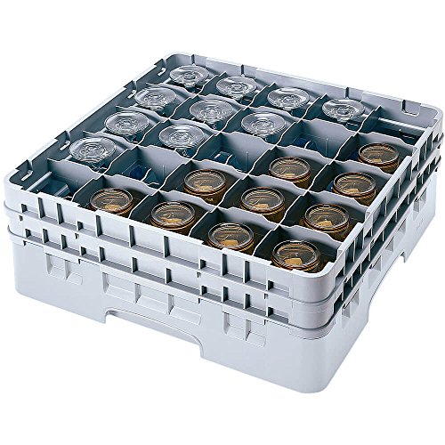 Cambro Camrack Soft Gray Full Size Glass Rack for Glasses