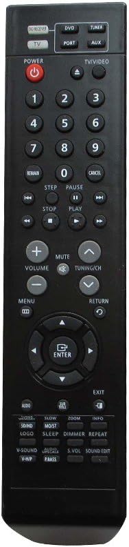 Hotsmtbang Remote for Samsung HT-X20 HT-Z212/XAA HT-Z310/XAA DVD | Replacement Part for Home Theater System