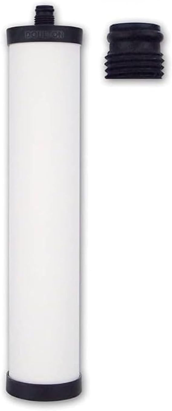 Doulton Ultracarb M15, 1 Pack, Drinking Water Ceramic Candle Filter, Reduces Contaminants, Improves Taste & Odour, Compatible With Franke 02, Triflow, Filterflow 1st & 2nd Gen Plastic Housing