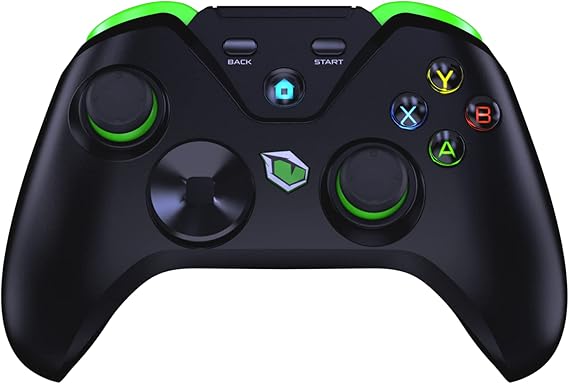Pusat Clutch Titreşim Geri Bildirimli Çift Mod Kablosuz (Bluetooth ve 2.4 GHz) Gamepad - Siyah