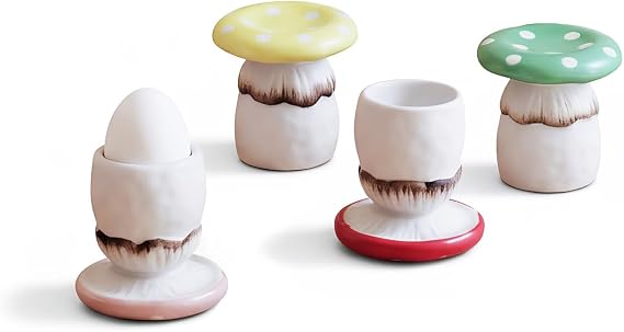 Cute Mushroom Egg Cups