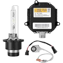 Headlight Control Module, Ballast Headlight Modul, Xenon HID Ballast with Igniter & D2S Bulb, Compatible for Infiniti EX35/37 FX35/37/45/50 G35/37 Q50/60/70 QX56/60/70/80 28474-89904 28474-8991A