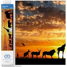 DIAMOND DOTZ African Sky Diamond Painting Kits for Adults - Diamond Art Kits a Relaxing Creative Craft Kit with Dotz Gems 28x8