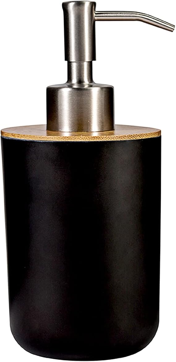 7oz / 200ml Cool Hand Soap & Lotion Dispenser Eco-Friendly Material, Black/S